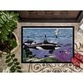 thumbnail image 3 of Carolines Treasures PTW2040JMAT Whale Orcas Door Mat Indoor Rug or Outdoor Welcome Mat 24x36 Doormat  36"L x 24"W, 3 of 4