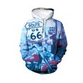 thumbnail image 4 of Sudadera con capucha con estampado 3D de la Ruta 66 para hombre, moda otoño/invierno 2024, ropa para deportes al aire libre y ocio, sudadera con capucha de hip hop callejero para hombre, 4 of 4