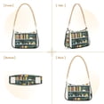 thumbnail image 7 of FORMRS Womens Shoulder Bag with Chain Strap Clutch Purse Cute Tote Handbag, White Shelf, 7 of 7