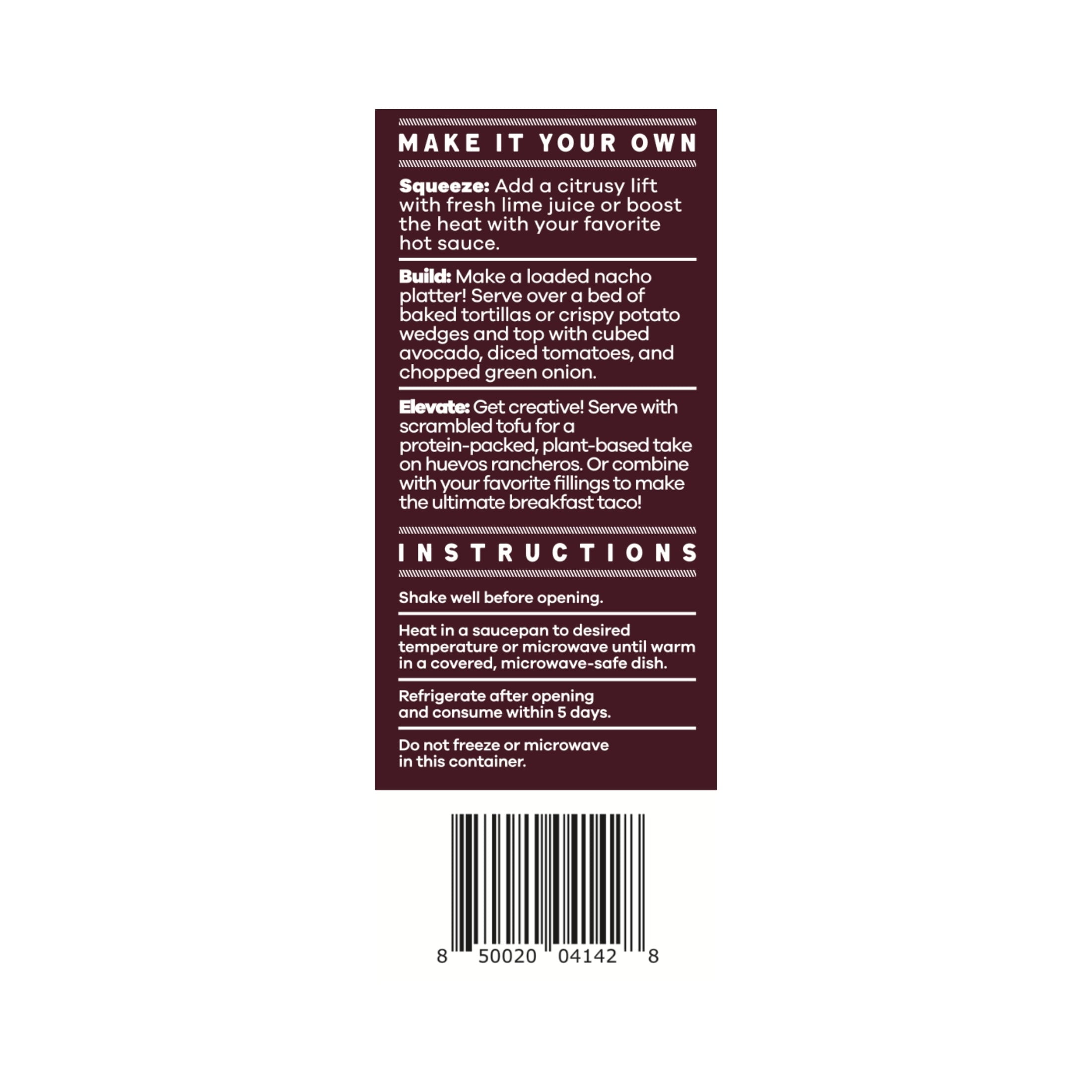 (6 pack) PLANTSTRONG Chunky Chipotle Chili - Protein Packed, Shelf-Stable, Great Source of Fiber