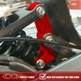 thumbnail image 4 of ALLTIMES 3/4" Lift Rear Progressive Suspension Link for Segway for Sur Ron Electric Dirt Bike, Red CNC Aluminum Anodization, 4 of 15
