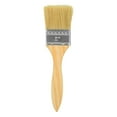 thumbnail image 1 of Professional Paint Brush Set - 1/1.5/2 Inch Wooden Handle Brushes For Wall Painting, Trim Work & Home Improvement Projects, 1 of 7