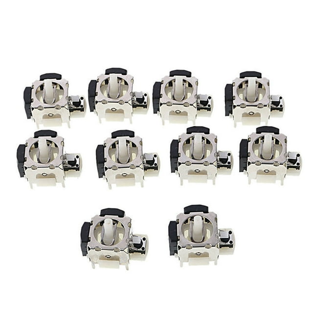 Flmtop 10/Pcs Pièces de Rechange pour Joystick Analogique pour PS4/PS2/PS3/Xbox 360/Xbox One