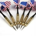 thumbnail image 3 of Triple Out Darts Tournament Bristle Dartboard with 6 Regulation Steel Tip Darts, 3 of 4