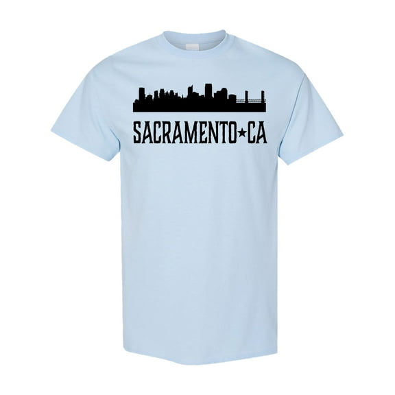 Inktastic Sacramento California City Skyline T-Shirt