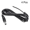 thumbnail image 3 of Unique Bargains 4pcs 1.5M/5FT,5.5mm x 2.1mm 1A Male Plug DC Power Adapter Connector Cable Cord, 3 of 3