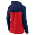 thumbnail image 3 of Women's Fanatics Navy/Red Boston Red Sox Take The Field Colorblocked Hoodie Full-Zip Jacket, 3 of 3