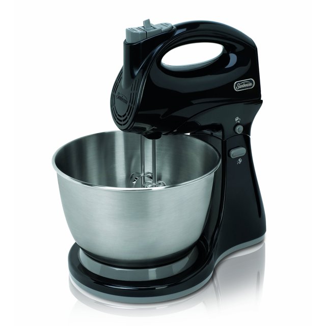 Batidora de Alimentos Sunbeam 250W 5 Velocidades 3 Cuartos Acero Inoxidable
