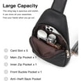 thumbnail image 2 of Sling Bag for Women Vegan Leather Fanny Pack Crossbody Bags Chest Bag for Women, 2 of 7