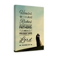 thumbnail image 4 of Scripture Walls  House and Riches Proverbs 19:14 Bible Verse Canvas Christian Wall Art Ready to Hang Unframed, 4 of 9