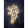 thumbnail image 2 of Handmadetneonsign Cowgirl Led Sign, Cowgirl Neon Sign, Wall Decor, 2 of 3