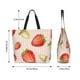 thumbnail image 5 of Disketp Strawberries Bolsa Tote Estampada para Mujer, Bolso de Hombro y de Mano para Compras y Viajes, 5 of 8