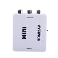 thumbnail image 1 of Ccdes Digital Multimedia de Interfaces en Alta Definicion To RCA Composite Video Audio AV CVBS Adapter Converter, 720p/1080p (Blanco), 1 of 7