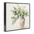 thumbnail image 4 of Stupell Industries Ivy Potted Plant Botanical & Floral Painting Black Framed Art Print Wall Art, 14 x 11, 4 of 10