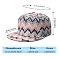 thumbnail image 5 of Nordic Minimalist Baseball Cap – Clean Line Flat Bill Hat, Trendy & Lightweight, 5 of 8
