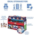 thumbnail image 3 of Organizador de Juguetes Design and Store de Paw Patrol Deluxe con 9 Contenedores de Delta Children, Certificado Greenguard Gold, 3 of 3