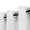 White, variant on Primebeau Grommet Curtain Panels - Sheer Linen Blend - 2 Pack, 52 x 96 in, White