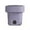Purple, variant on Kafsov Portable Mini Washing Machine with Dehydration Function, Ideal for Travel and Small Loads Like Underwear and Socks, USB Powered and Foldable Design Purple