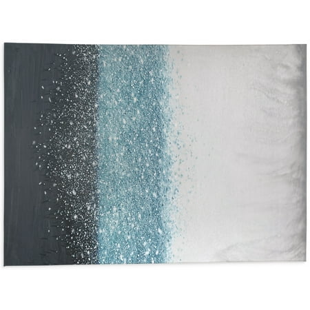 

Crystal Rain Blue Kitchen Mat by Kavka Designs