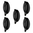 thumbnail image 3 of Elodie 5 Pieces Cabinet Auxiliary Handles Creative for Window Refrigerator Wardrobe Black, 3 of 8
