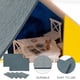 thumbnail image 2 of BRIGHTFUFU 6 láminas de tejas en miniatura realistas, pequeñas figuras de tejas de simulación, materiales de bricolaje, 2 of 8