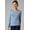 Dusk Blue, variant on Naked Luxury Modal Long Sleeve Tee W220500