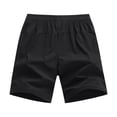 thumbnail image 4 of CQONEPT Men's Shorts with Mesh Lining Quick Dry Breathable Pockets for Summer Beach Water Gym Running Black 5XL, 4 of 6