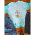 thumbnail image 3 of Groovy Mushrooms Tie Dye Cyclone Women -Image by Shutterstock, Female Small, 3 of 4