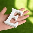 thumbnail image 5 of Hadanceo Standing Letter Delicate  Standing Large White Wooden Alphabet Portable Fancy for Banquet, 5 of 7