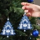 thumbnail image 5 of Christmas Transparent Printing Christmas Decoration Pendant Nativity Scene Decoration Commemorative Flat Pendant, 5 of 6