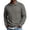 Dark Gray, variant on fnnxeal Mens Polo Shirts, Fleece Collared Casual Fall Winter Long Sleeve Zipper White Polo Shirts for Men Size XL