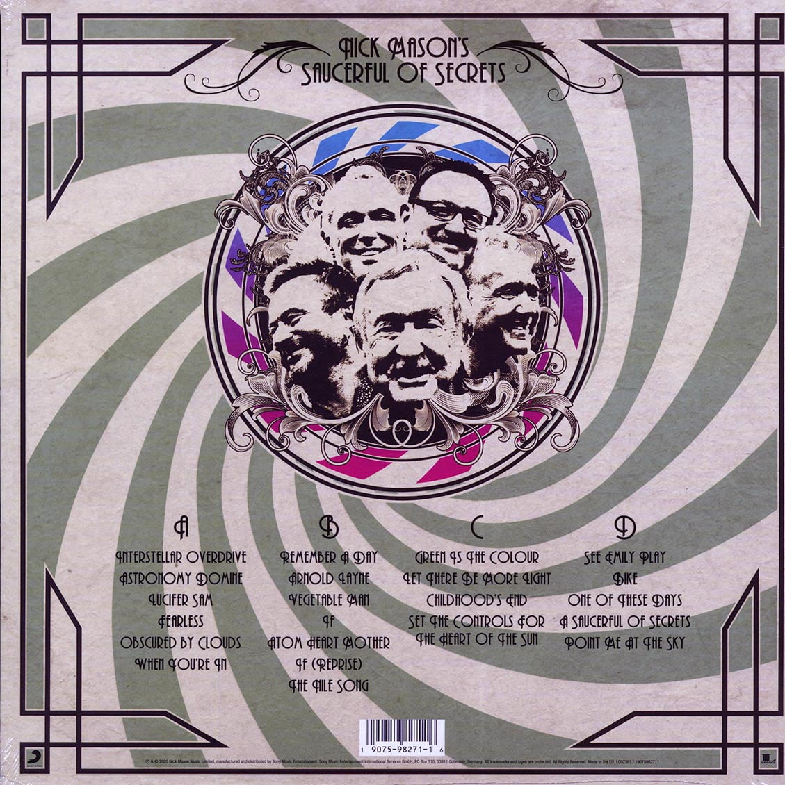 米2discs LP Nick Masons Saucerful Of Secrets Live At The Roundhouse 1907598271 Legacy /00520 Nick Mason's Saucerful of Secrets - Live At The Roundhouse