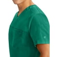 thumbnail image 6 of Healing Hands Purple Label - Men's Justin Top 's One Pocket V-Neck Scrub Top - X-Large,Hunter, 6 of 7