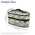 thumbnail image 6 of ZUXONGSY Rose Daisy Flower Print Steam Iron Case Waterproof & Dustproof Iron Storage Holder Travel Steamer Bag Lightweight Carrier Bag Iron Accessories, Case Only, 6 of 6