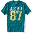 thumbnail image 1 of Aeropostale Mens Ny Ath Dept Graphic playera, verde, pequeño, 1 of 1