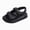 L101-Black, variant on Boys Girls Sandals for Kids Open Toe Summer Outdoor Athletic Sandals with Adjustable Straps(L101-Multicolour,11.5)