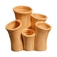 thumbnail image 3 of Organizador multifuncional de cerámica coral para baño, versátil y decorativo. Naranja, 3 of 9