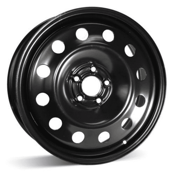 Aftermarket Steel Rim 18X7.5, 5X108, 63.4,  52, black finish X48518