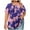Purple, variant on Womens Short Sleeve Tops, Plus Size Tops for Women Square Neck Tunic Blouses Summer Short Sleeve Casual Loose Fits Tunic Tops