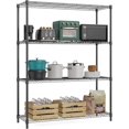 thumbnail image 4 of Étagères de Rangement Étagères en Fil Unité d'Étagères de Rangement en Métal Robuste Étagère de Garage Réglable Garde-Manger Cuisine, 4 of 6