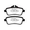 thumbnail image 2 of EBC Brakes Bluestuff NDX Trackday Brake Pad Set Fits select: 2012-2015 MERCEDES-BENZ ML, 2016-2019 MERCEDES-BENZ GLE COUPE, 2 of 2