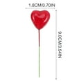 thumbnail image 7 of 50pcs Heart Shape Red Foams Cake Inserts Cake Picks Cake Decor for Valentine's Day, 7 of 7