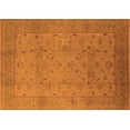 thumbnail image 1 of Ahgly Company Indoor Rectangle Oriental Orange Industrial Area Rugs, 7' x 10', 1 of 4