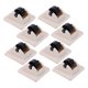 thumbnail image 5 of WEUVEB 8Ud Adhesivas Para Muebles Color Beige Con Soporte Resistente Y Deslizamiento Sin Rayar Suelos, 5 of 8