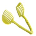 thumbnail image 1 of Rebanador de tomate de mano Clip de pan Cortador de frutas y verduras Trituradoras de limón Papa Manzana Gadget Accesorios de cocina Utensilios de cocina verde ER, 1 of 5