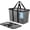 Shadow Gray/Midnight Black, variant on CleverMade Collapsible EcoBasket Tote - 30L - Blue/Gray (3 Pack)