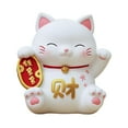 thumbnail image 3 of Figura de gato, hucha, contenedor, figura, estatua, hucha de cristal, decorativa para Estilo B, 3 of 9