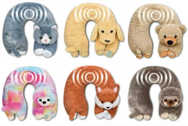vibrating neck massager walmart Health Touch Neck Massaging Massager Gift with Relaxing Vibration- Bear
