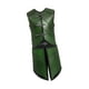 thumbnail image 3 of Chaleco, armadura, top y vestido de disfraz medieval renacentista vikingo gótico para fiestas de disfraces Verde, 3 of 8