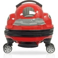 thumbnail image 2 of Tucci Kids Dashmobile 20" Red Hard-Shell Suitcase Child Ride on Type Luggage, 2 of 4